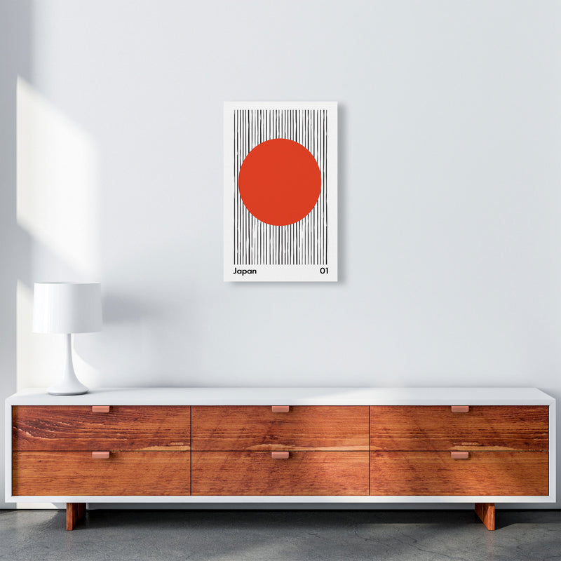 Japan Midcentury Art Print by Jason Stanley A3 Canvas