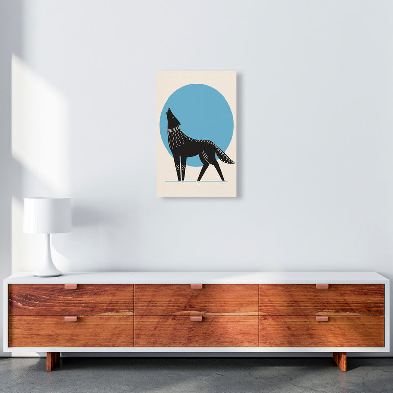 Howl At The Moon Art Print by Jason Stanley A3 Canvas