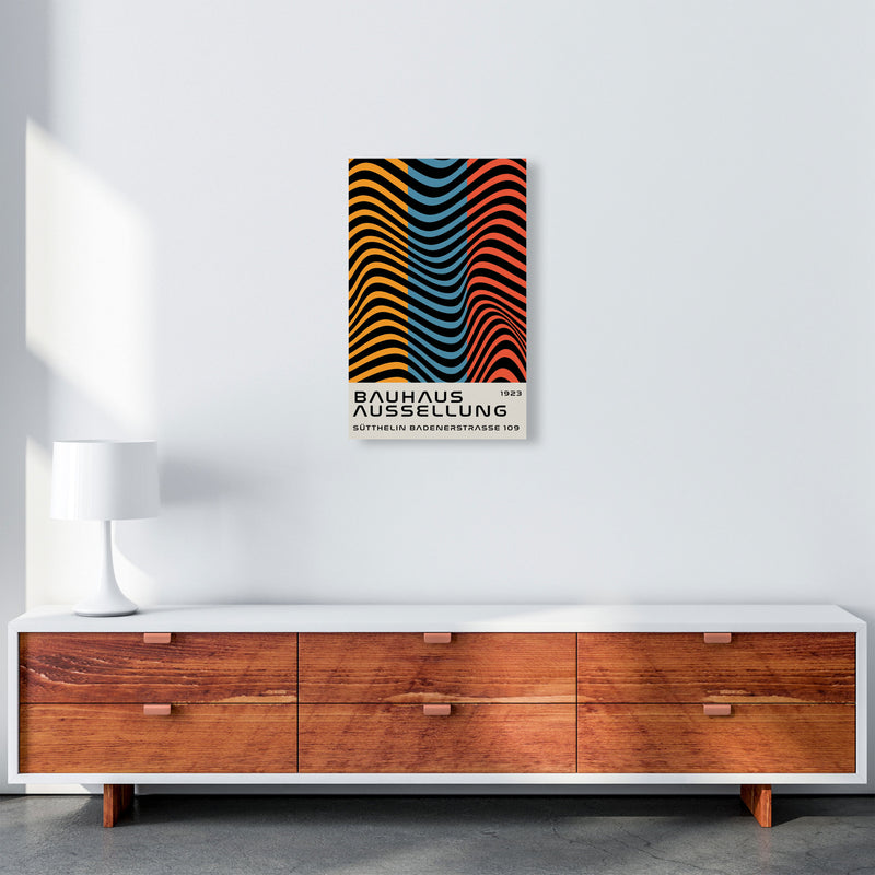 Bauhaus Tri-Color Art Print by Jason Stanley A3 Canvas