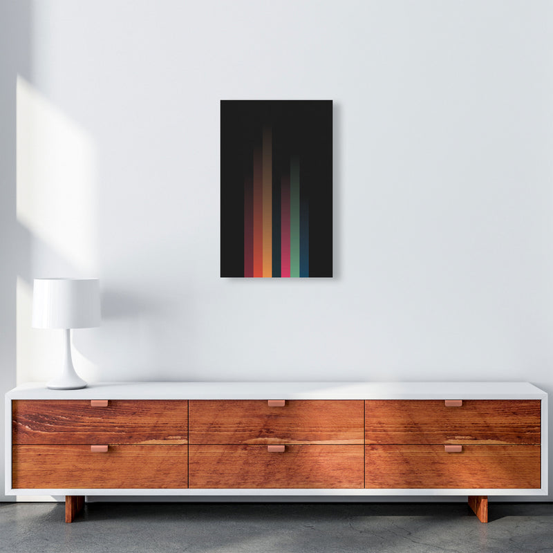 Faded Stripes 3 Art Print by Jason Stanley A3 Canvas