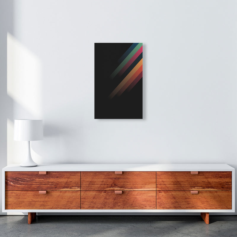 Faded Stripes 2 Art Print by Jason Stanley A3 Canvas