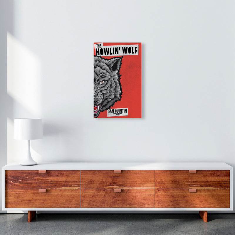 The Howlin Wolf Art Print by Jason Stanley A3 Canvas