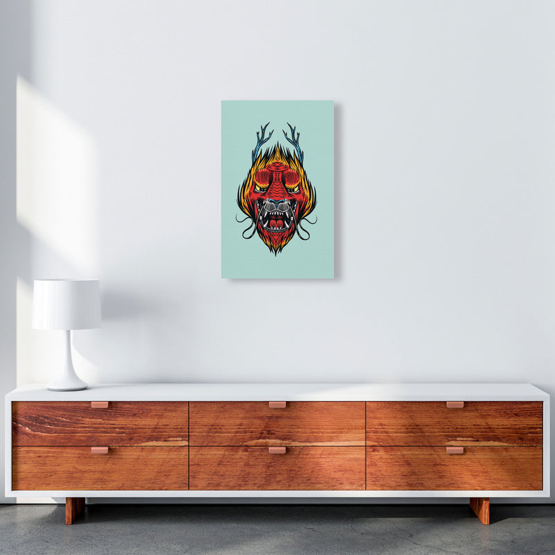 Chinese Dragon Art Print by Jason Stanley A3 Canvas