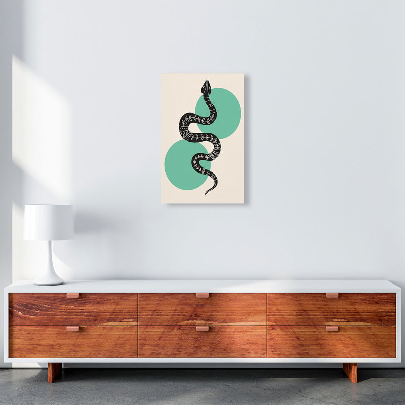 Abstract Snake Art Print by Jason Stanley A3 Canvas