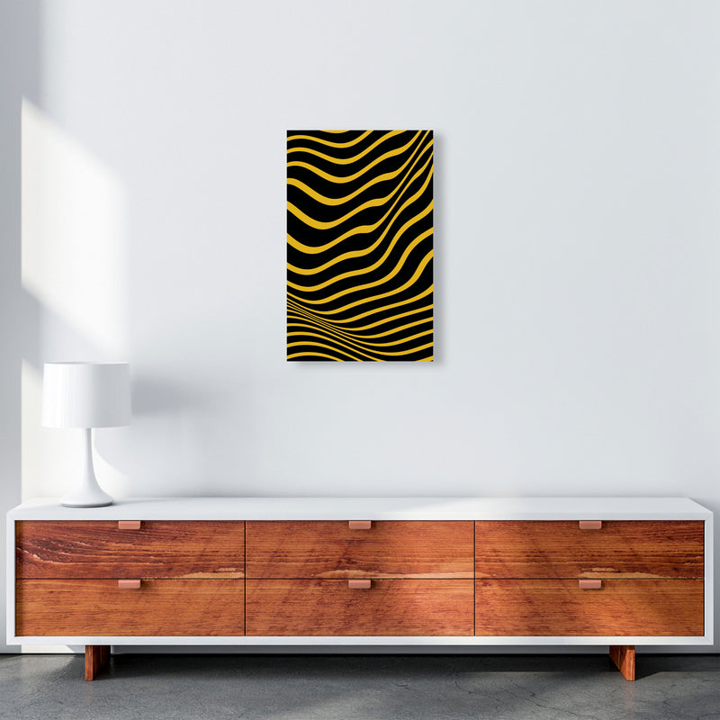 Yellow Vibes Art Print by Jason Stanley A3 Canvas
