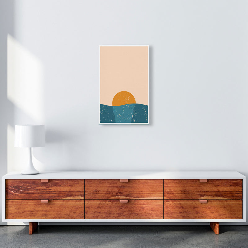 Melty Sunset Art Print by Jason Stanley A3 Canvas