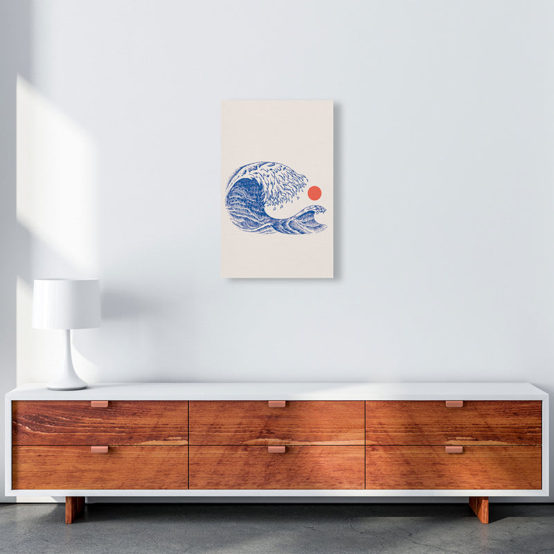 The Wave II Art Print by Jason Stanley A3 Canvas