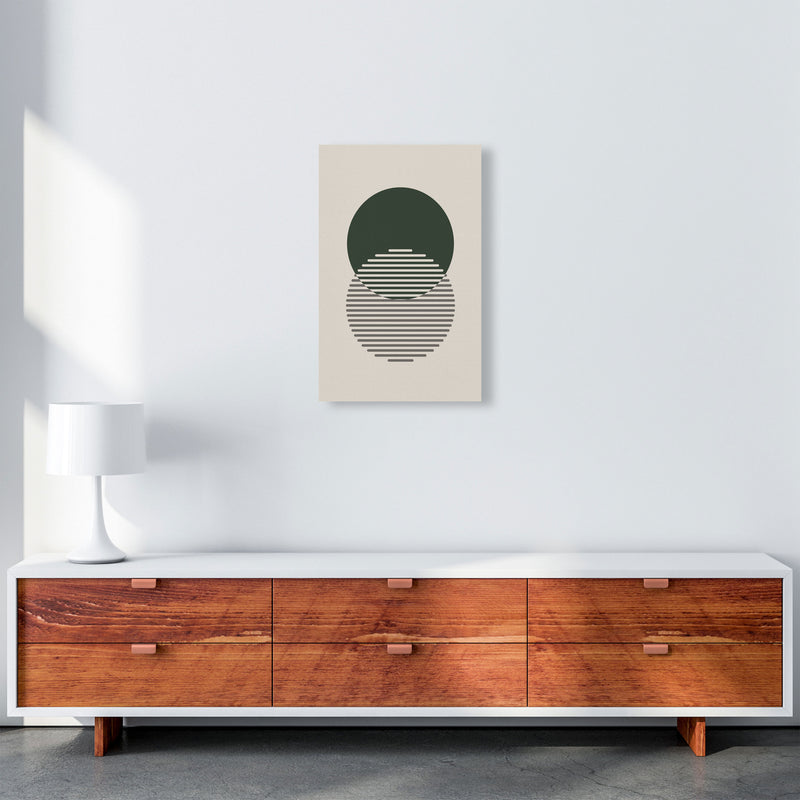 Minimal Abstract Circles II Art Print by Jason Stanley A3 Canvas