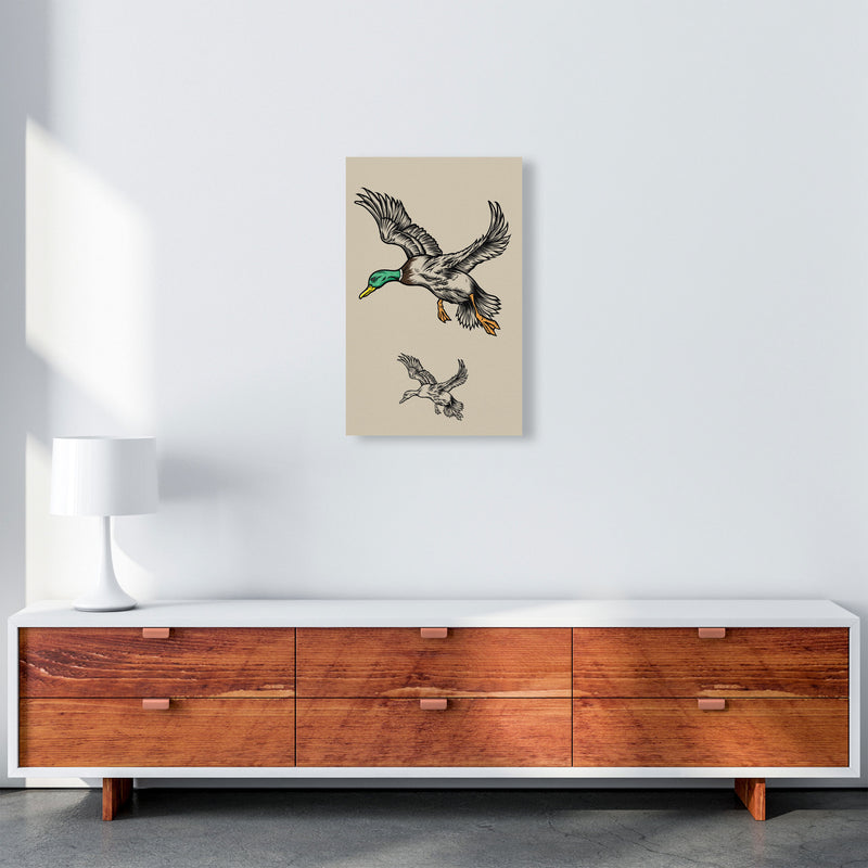 Flying Ducks Art Print by Jason Stanley A3 Canvas