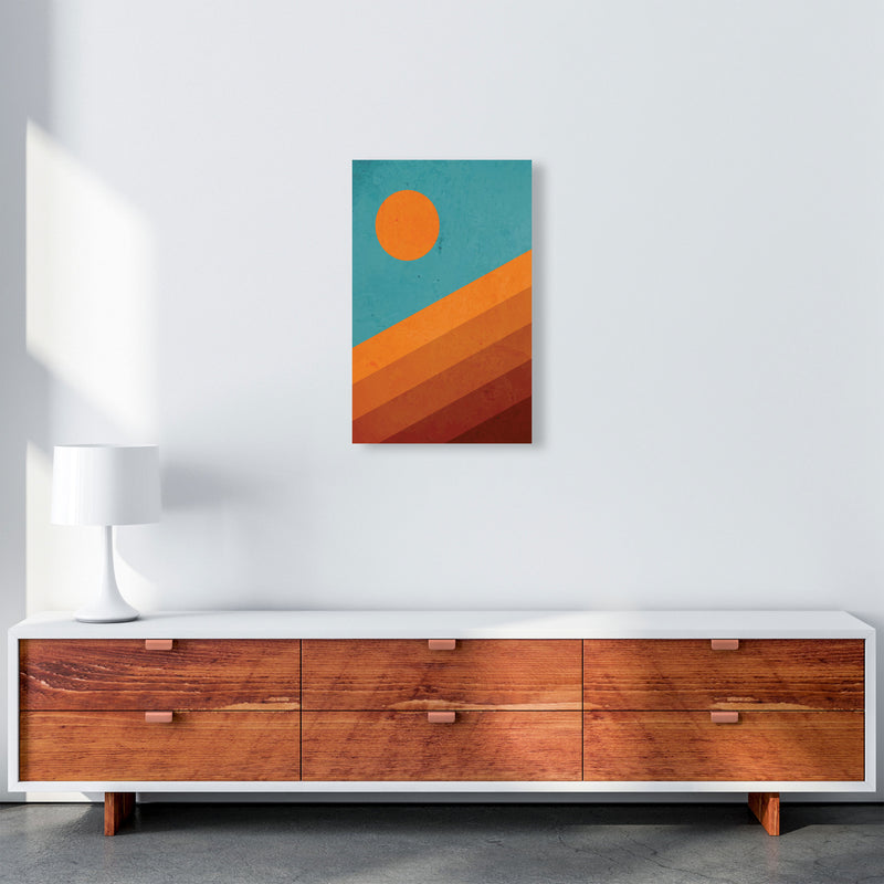 Abstract Mountain Sunrise I Art Print by Jason Stanley A3 Canvas