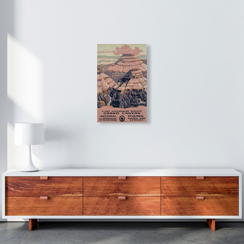 Grand Canyon National Park Art Print by Jason Stanley A3 Canvas