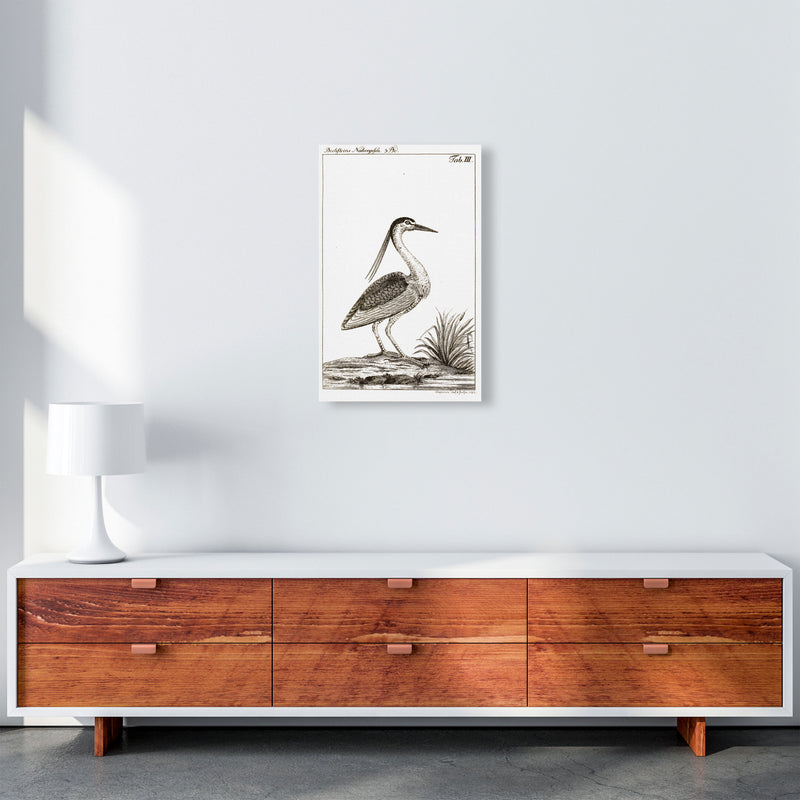 Vintage Hunting Bird Art Print by Jason Stanley A3 Canvas