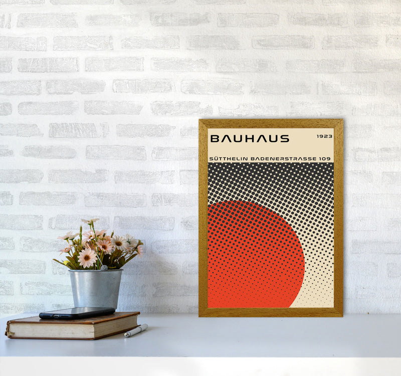 Bauhaus Geometric Red Vibe II Art Print by Jason Stanley A3 Print Only