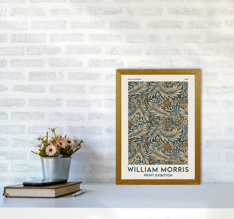 William Morris- Wild Flowers Art Print by Jason Stanley A3 Print Only