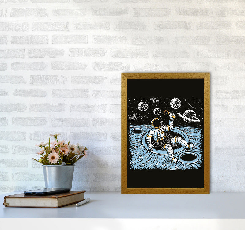 Cold Beer And Zero Gravity Art Print by Jason Stanley A3 Print Only