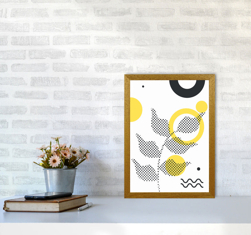 Abstract Halftone Shapes 4 Art Print by Jason Stanley A3 Print Only