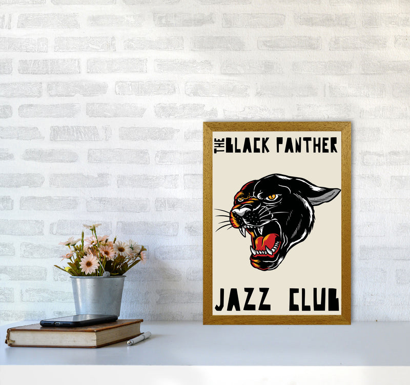 Black Panther Jazz Club Art Print by Jason Stanley A3 Print Only