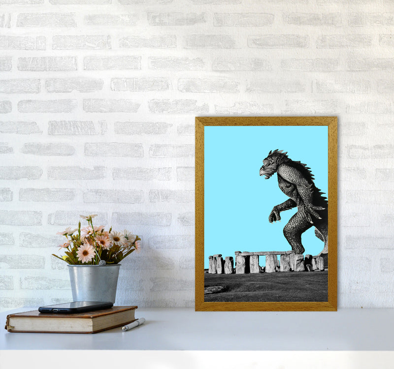 Attack On Stonehenge 2 Art Print by Jason Stanley A3 Print Only