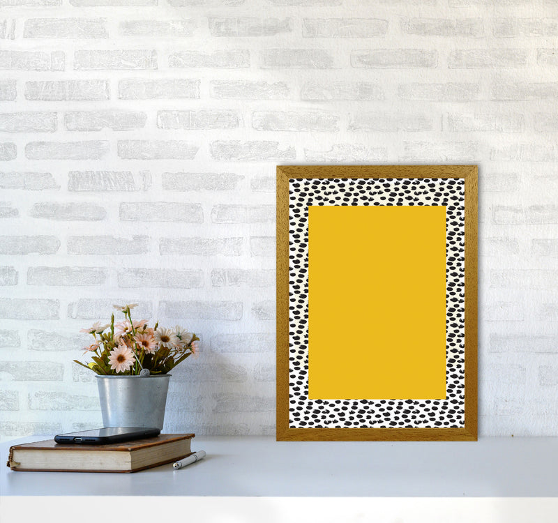 Minimal Yellow Poster Art Print by Jason Stanley A3 Print Only