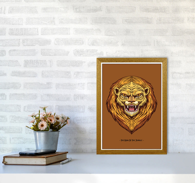 The King Of The Jungle Art Print by Jason Stanley A3 Print Only