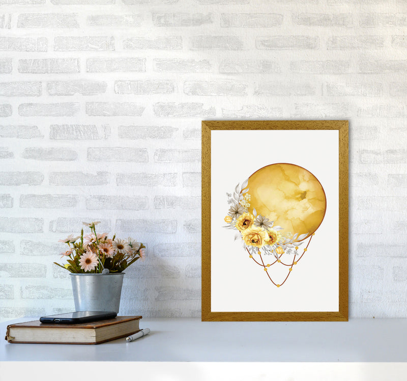 Watercolor Full Moon Art Print by Jason Stanley A3 Print Only