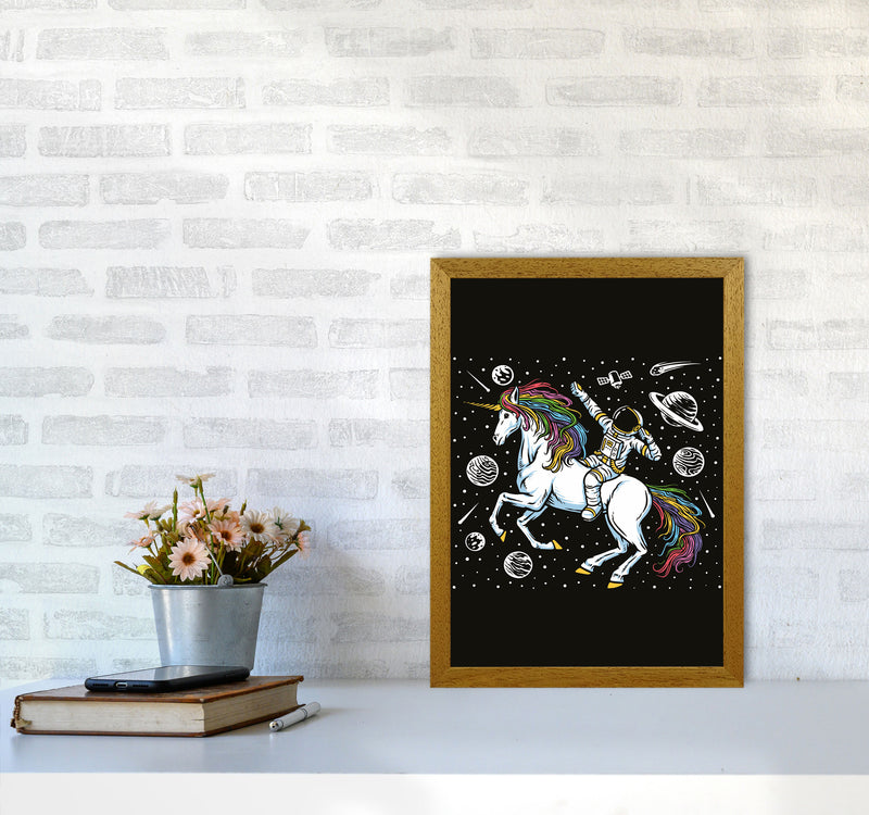 The Galictic Unicorn Art Print by Jason Stanley A3 Print Only