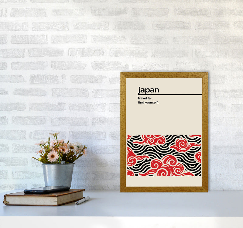 Japan Find Yourself Art Print by Jason Stanley A3 Print Only