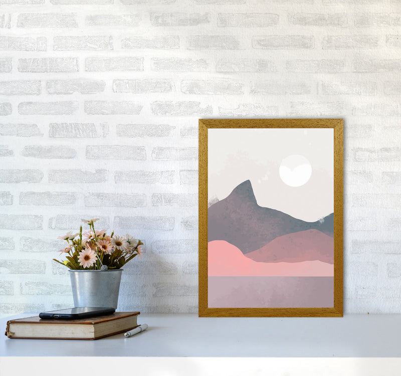 Minimal Landscape Art Print by Jason Stanley A3 Print Only