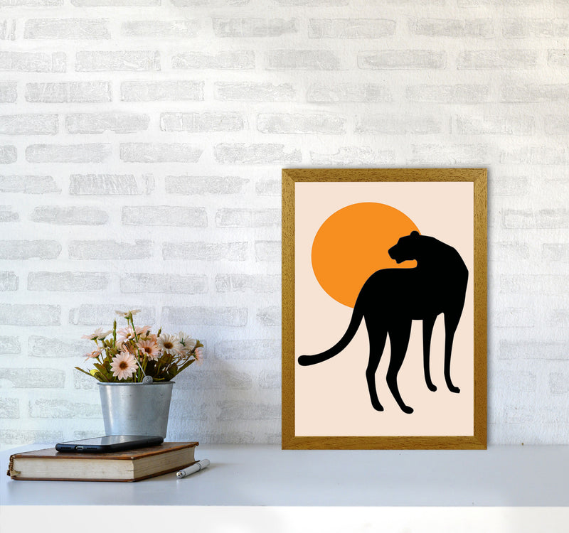 Leopard Sun Poster Art Print by Jason Stanley A3 Print Only