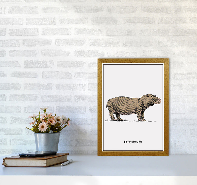 The Hippopotamus Art Print by Jason Stanley A3 Print Only
