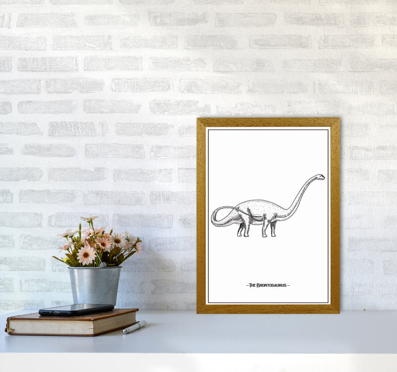 The Brontosaurus Art Print by Jason Stanley A3 Print Only