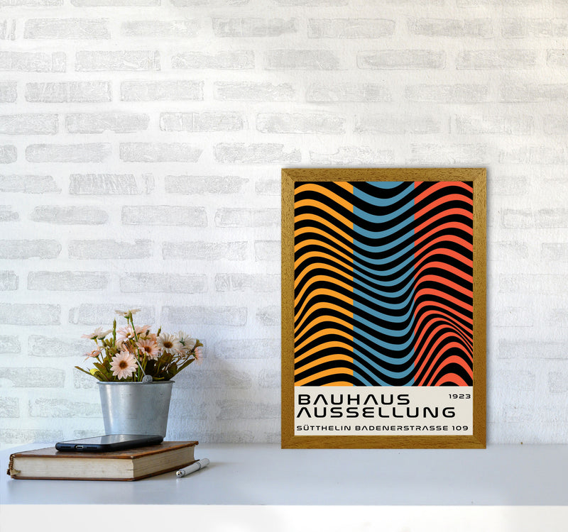 Bauhaus Tri-Color Art Print by Jason Stanley A3 Print Only