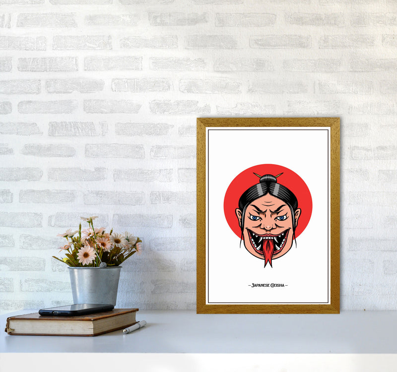 Japanese Geisha Art Print by Jason Stanley A3 Print Only