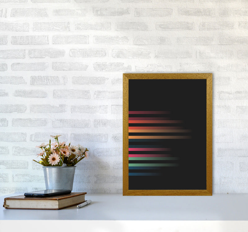 Faded Stripes 1 Art Print by Jason Stanley A3 Print Only
