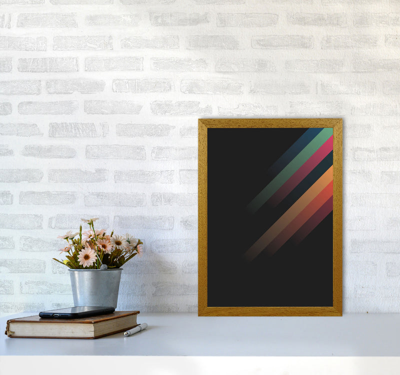Faded Stripes 2 Art Print by Jason Stanley A3 Print Only
