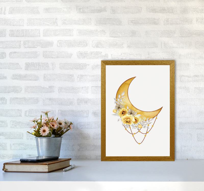 Watercolor Moon Art Print by Jason Stanley A3 Print Only