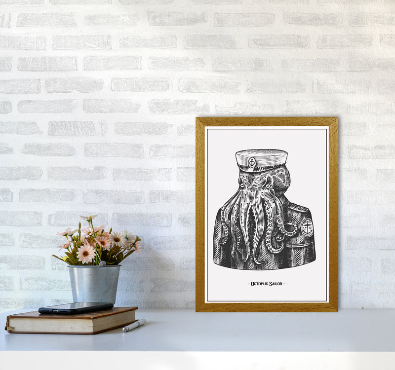 Octopus Sailor Art Print by Jason Stanley A3 Print Only