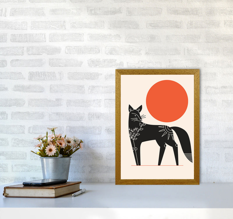 Fox And The Sun Art Print by Jason Stanley A3 Print Only