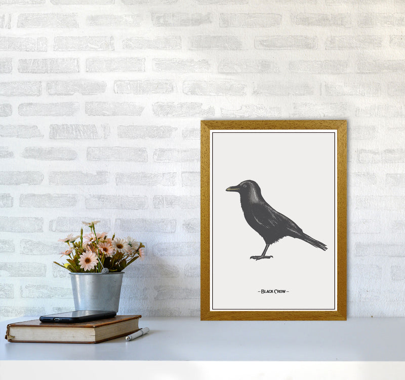 The Black Crow Art Print by Jason Stanley A3 Print Only