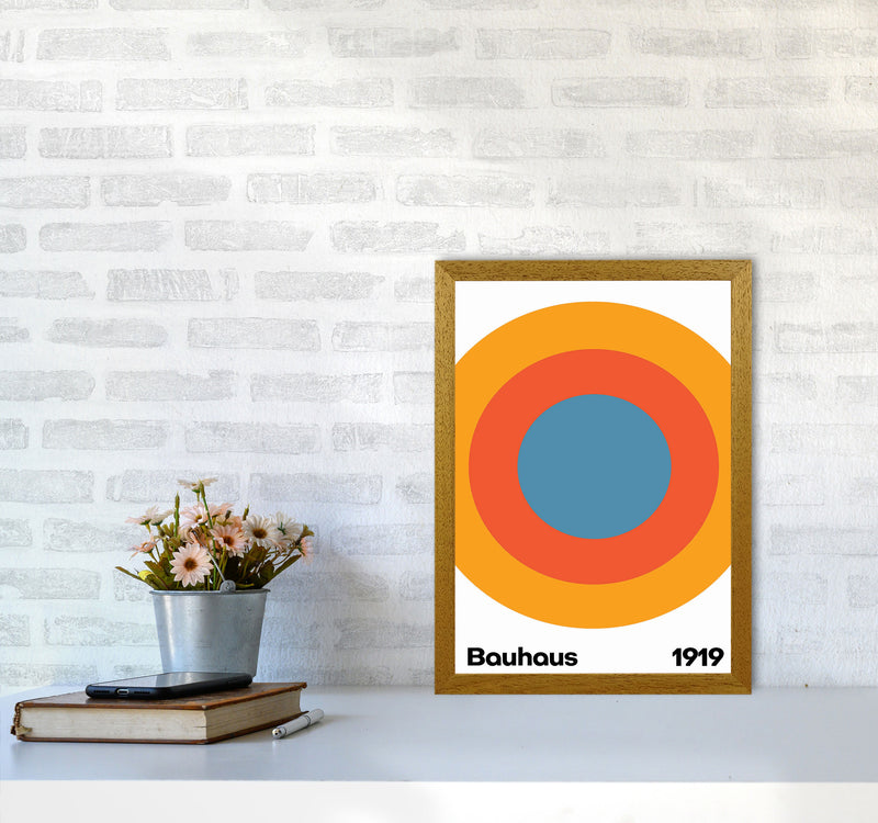 Bauhaus Circle Art Print by Jason Stanley A3 Print Only