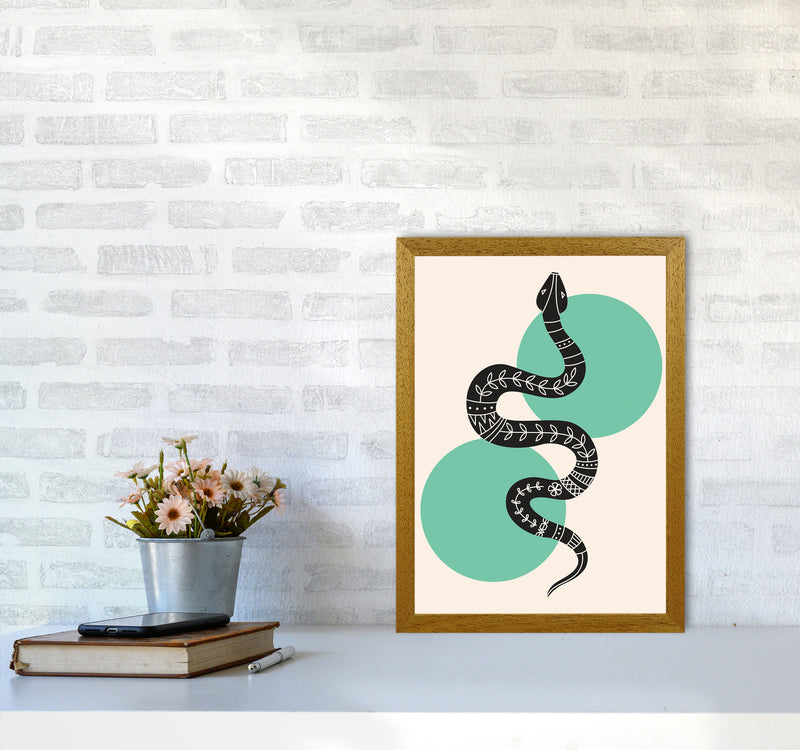 Abstract Snake Art Print by Jason Stanley A3 Print Only