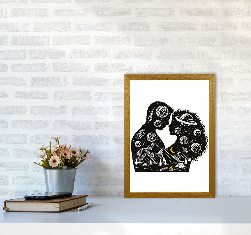 Galactic Love Art Print by Jason Stanley A3 Print Only