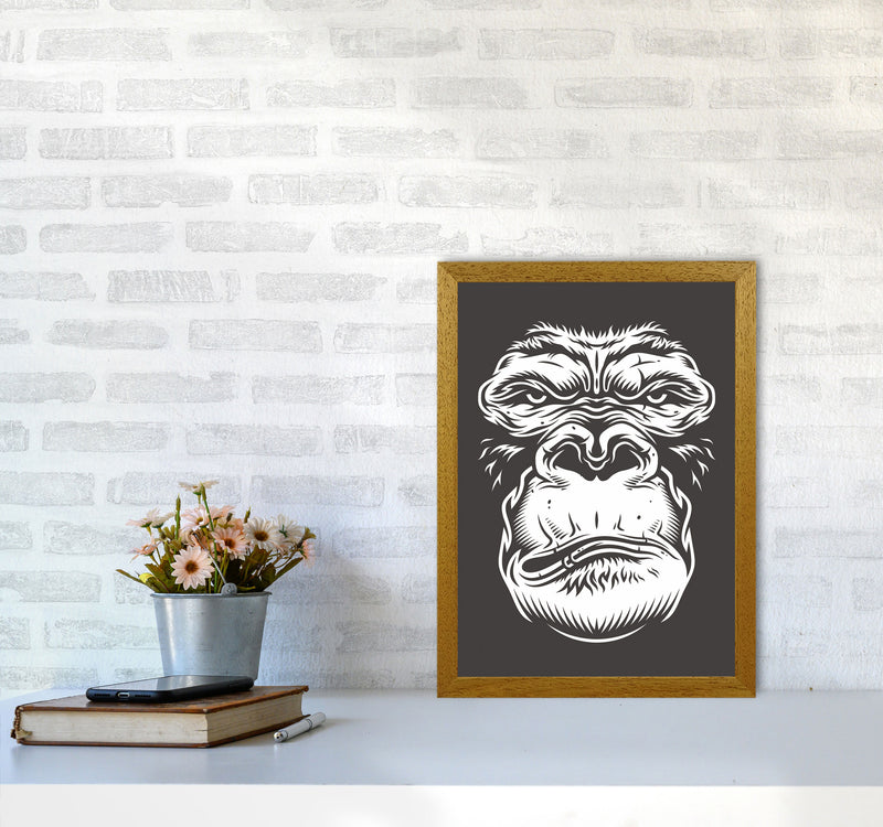 Close Up Ape Art Print by Jason Stanley A3 Print Only