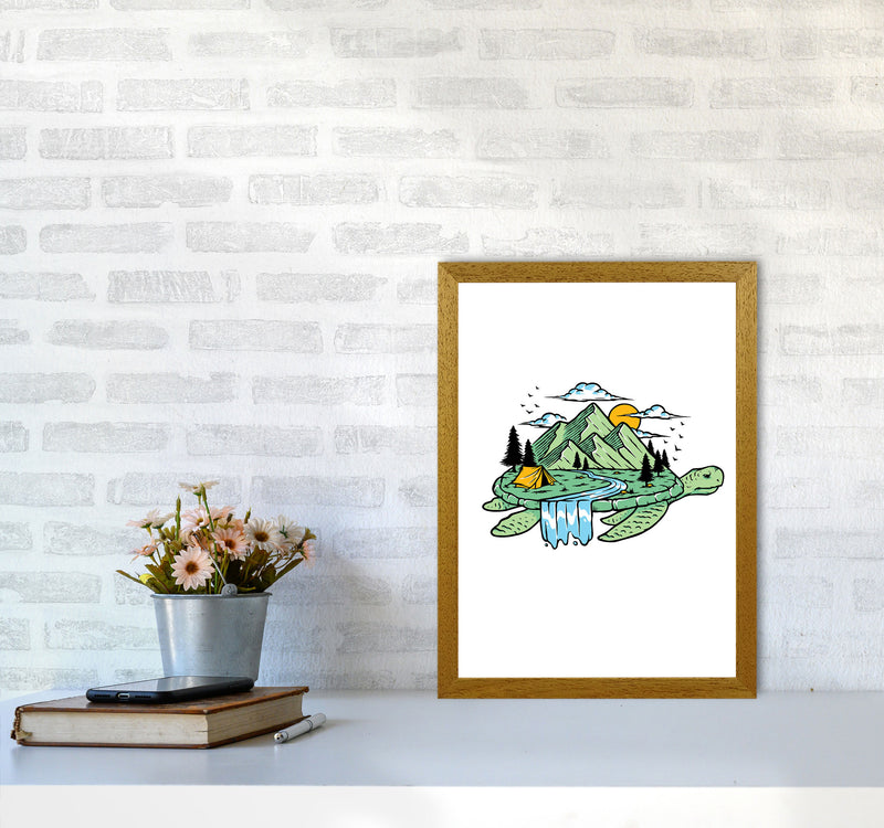 Turtle Power Art Print by Jason Stanley A3 Print Only