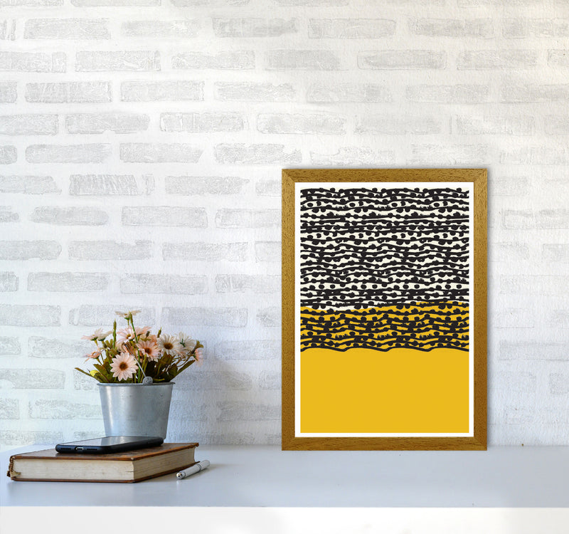 Yellow Vibe Art Print by Jason Stanley A3 Print Only