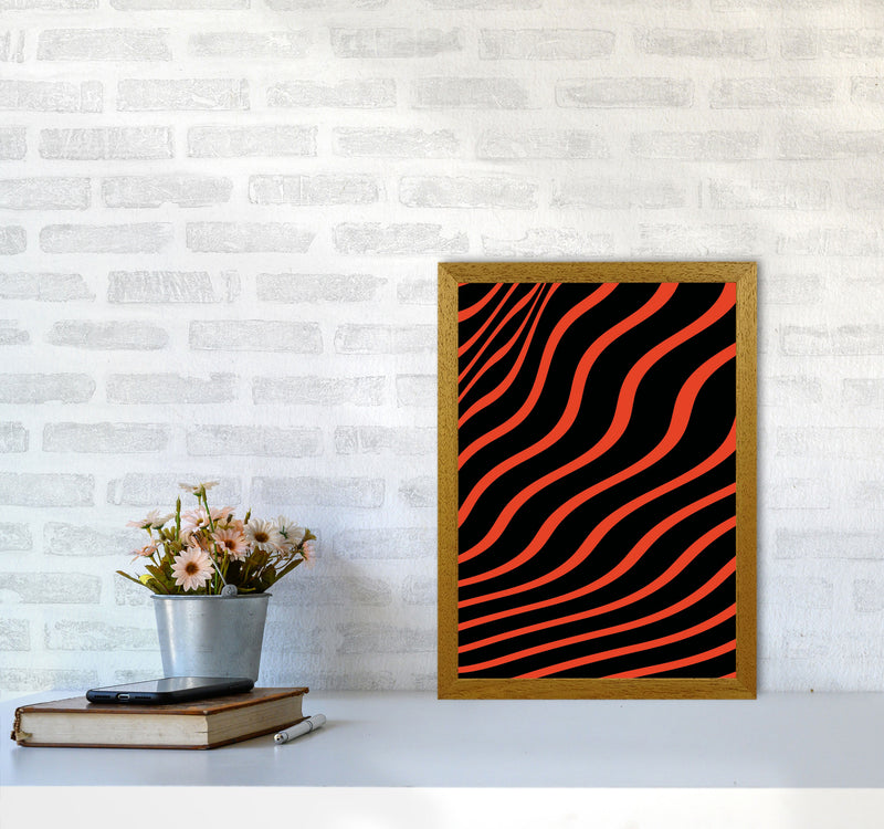 Red Vibes Art Print by Jason Stanley A3 Print Only