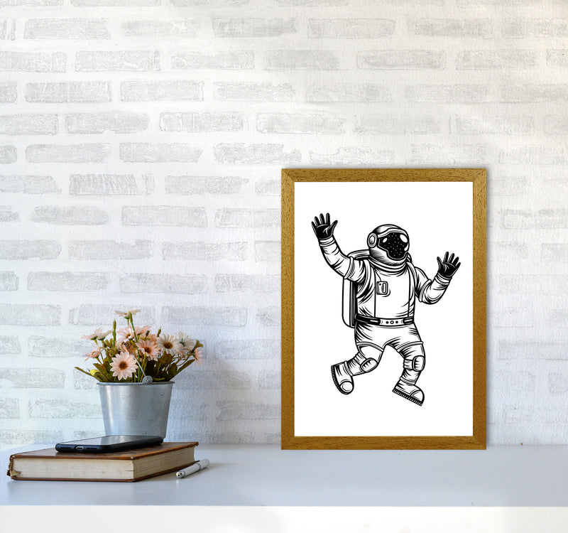 Space Man Art Print by Jason Stanley A3 Print Only