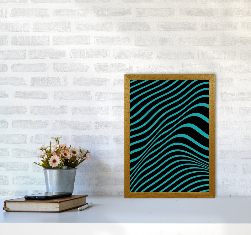 Blue Vibes Art Print by Jason Stanley A3 Print Only