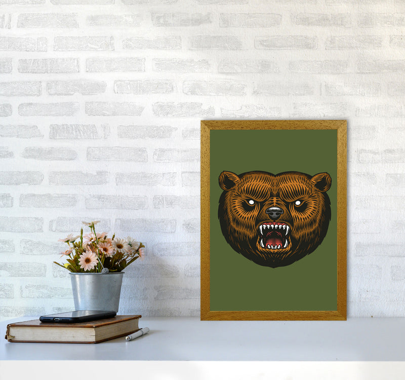Ol Grizzly Art Print by Jason Stanley A3 Print Only