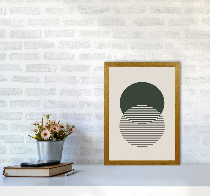Minimal Abstract Circles II Art Print by Jason Stanley A3 Print Only